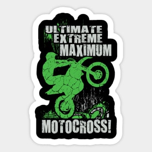 ULTIMATE EXTREME MAXIMUM MOTOCROSS Sticker